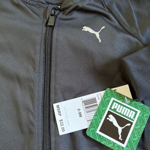 Puma baby boy full zip jumpsuit - Picture 2 of 4